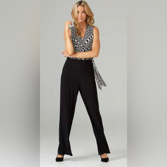 JOSEPH RIBKOFF Sleeveless Chain Print Jumpsuit - Picture 5 of 11